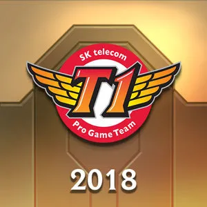 Biểu Tượng CKTG 2018 SK Telecom T1 (Vàng) - Tài khoản Liên Minh Huyền Thoại #239