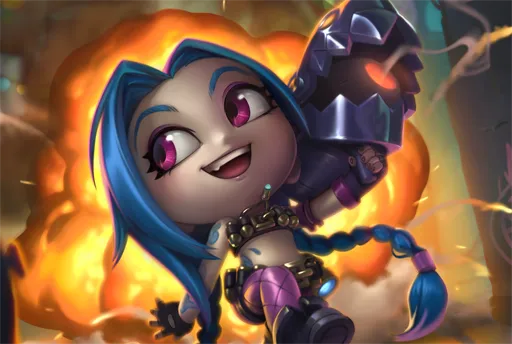 Jinx Tí Nị - Nick Đấu Trường Chân Lý #176