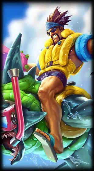 Draven Tiệc Bể Bơi - Tài khoản Liên Minh Huyền Thoại #229