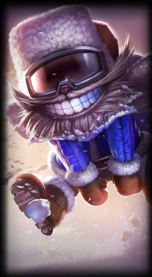 Ziggs Ngày Tuyết Rơi - Tài khoản Liên Minh Huyền Thoại #233