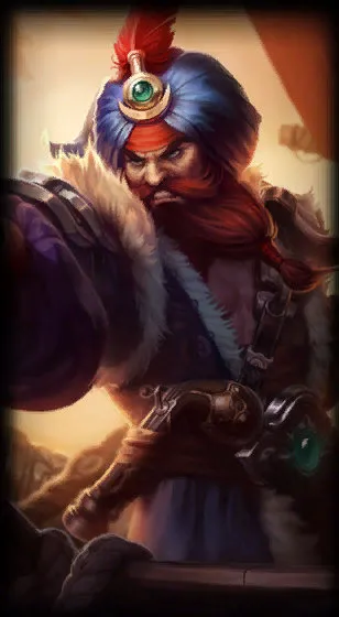 Gangplank Ba Tư Đại Đế - Tài khoản Liên Minh Huyền Thoại #238