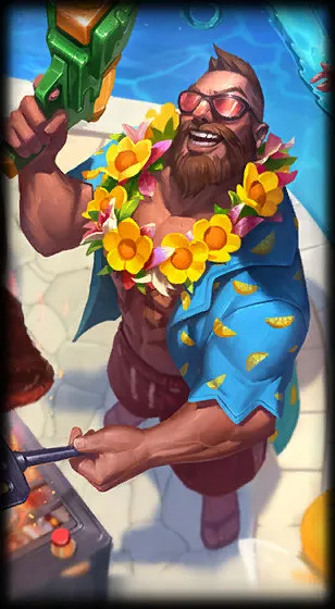 Gangplank Tiệc Bể Bơi - Tài khoản Liên Minh Huyền Thoại #226