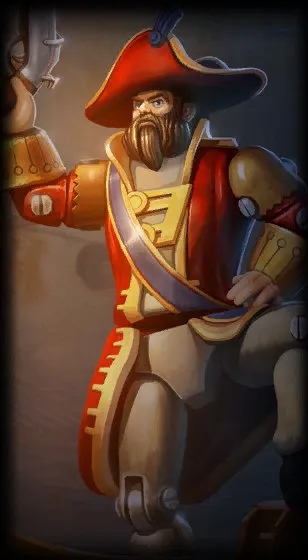 Gangplank Lính Chì - Tài khoản Liên Minh Huyền Thoại #246